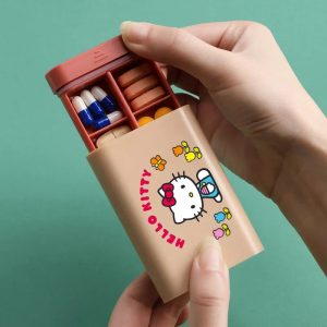 Sanrio Hello Kitty Cartoon Pill Box