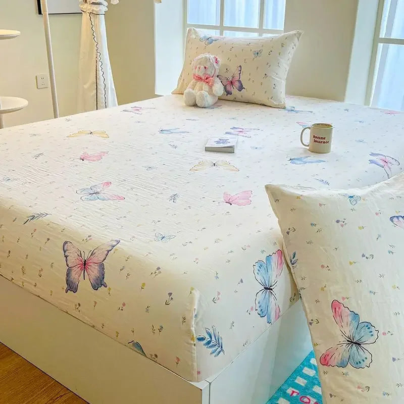 Sanrio Hello Kitty Washed Cotton Bed Cover & Pillow Cover Set - Image 5