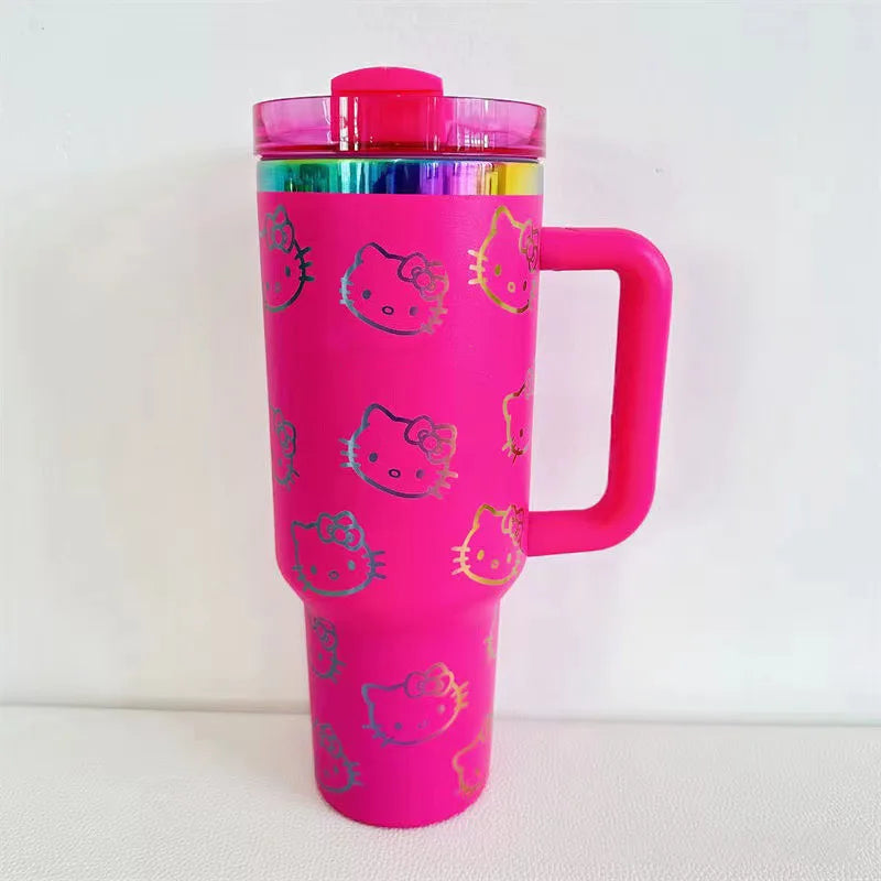 Anime Sanrio Hello Kitty Stainless Steel Thermos Mug - Image 8