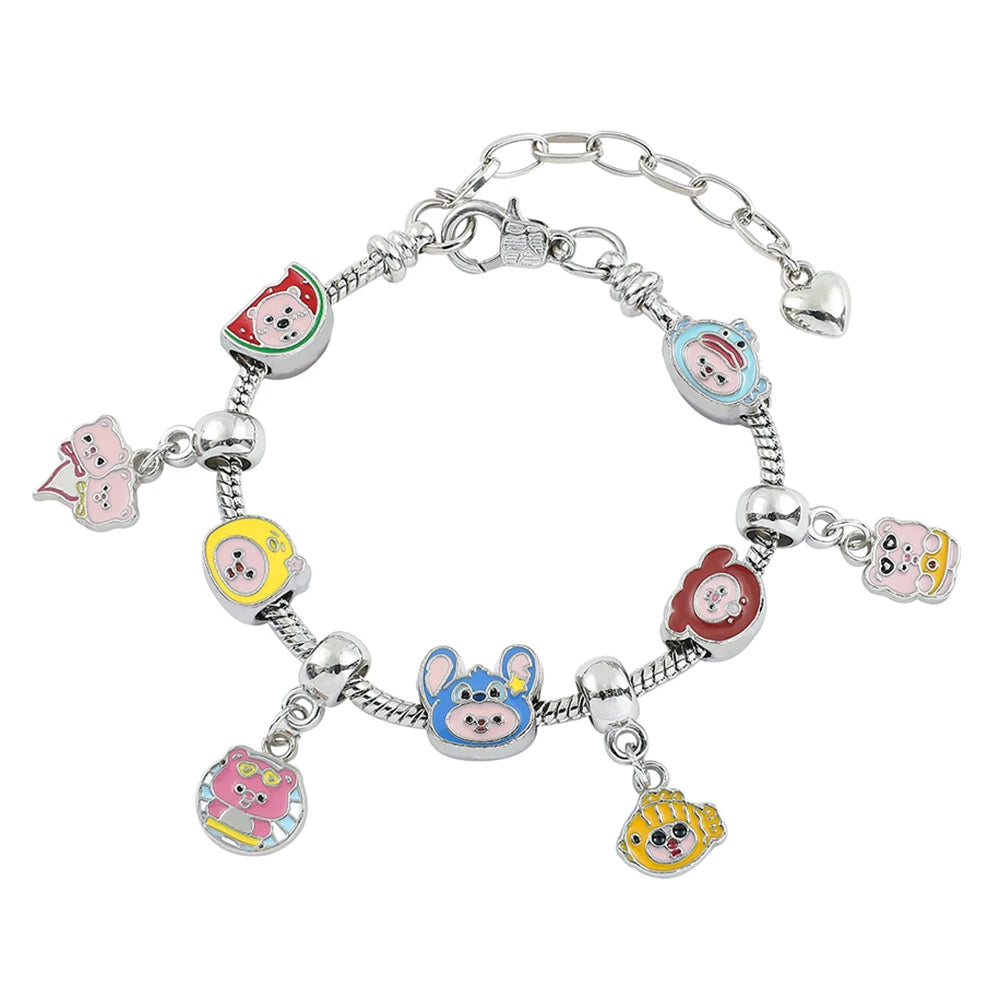 Hello Kitty Gold-Plated Bracelet with Charms - Image 17