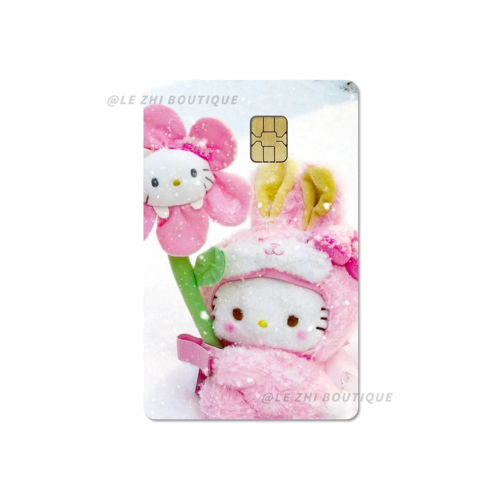 Sweet Sanrio Hello Kitty Credit Card Stickers - Image 31