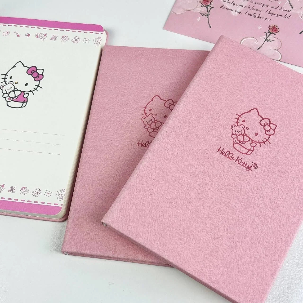 Hello Kitty Pink Animated Notebook - Image 3