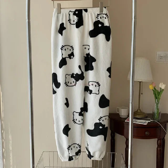 2025 Sanrio Hello Kitty Halloween Flannel Pajama Trousers - Image 13