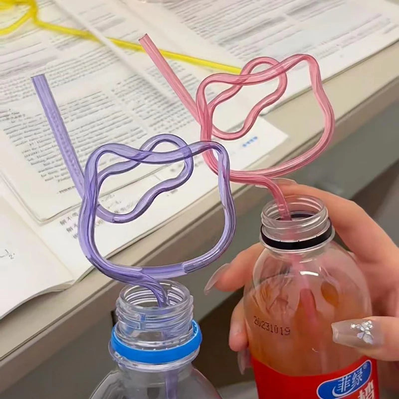 Sanrio Kitty Colorful Straw Set - Image 2