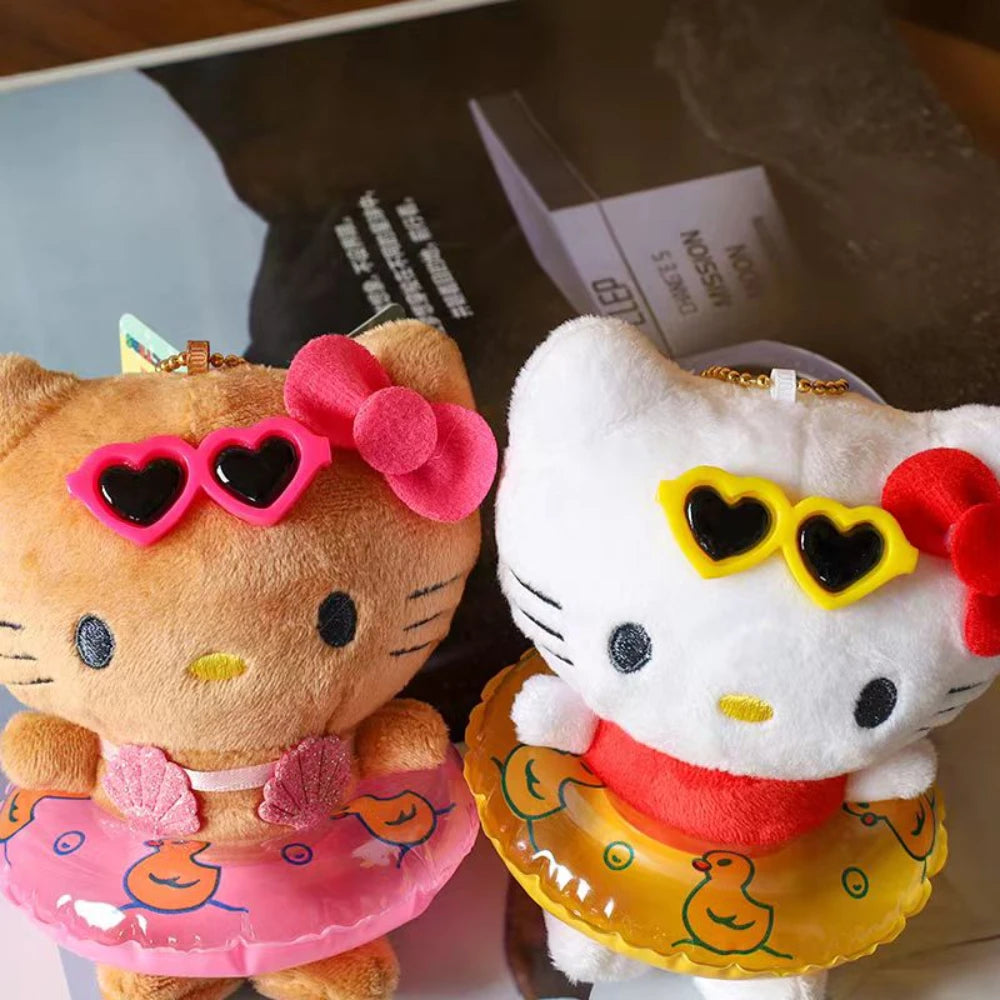 Sanrio Hello Kitty Plush Swim Ring Pendant - Image 5