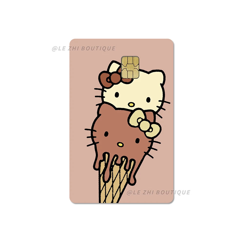 Sweet Sanrio Hello Kitty Credit Card Stickers - Image 39