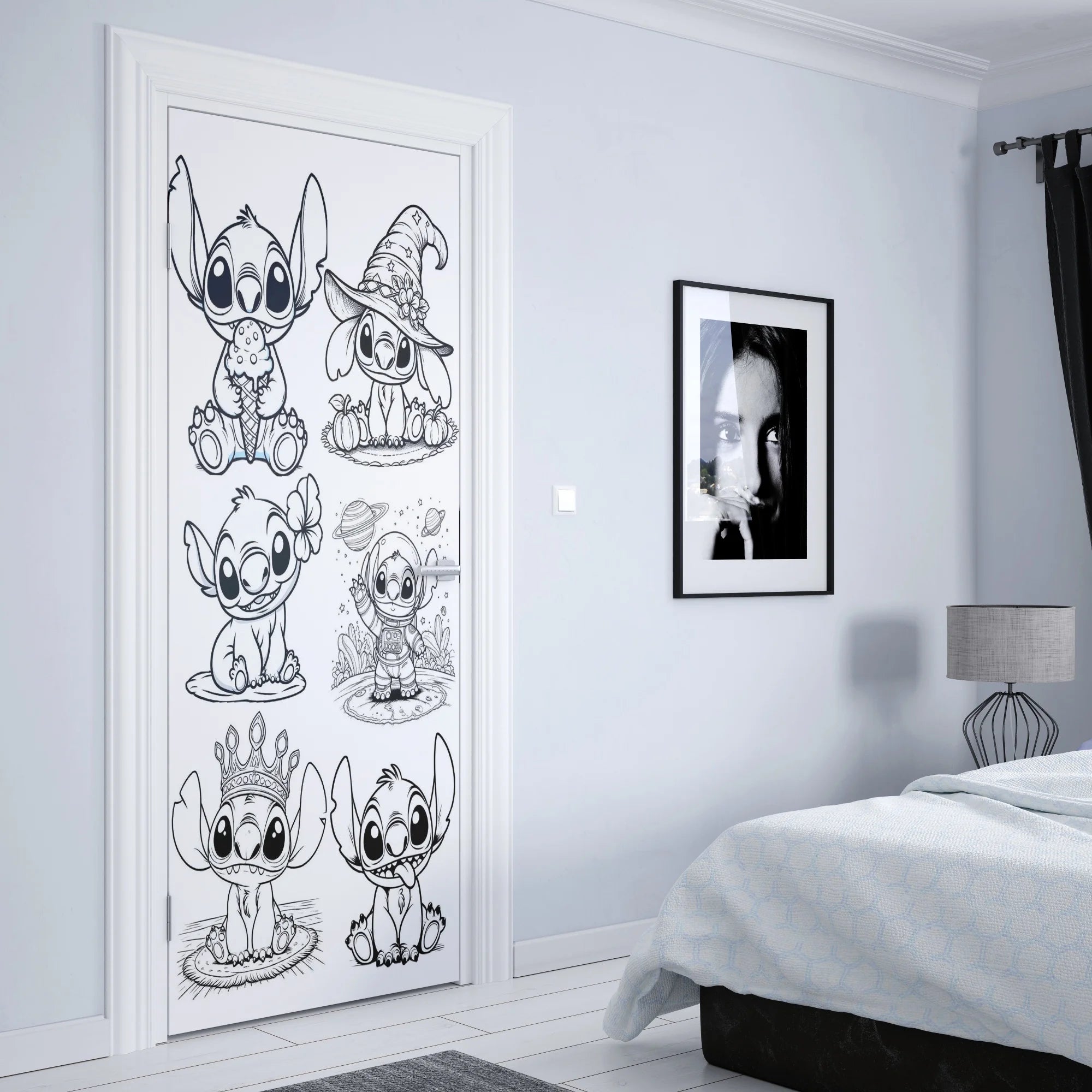 Kawaii Sanrio Wall Sticker - Image 4