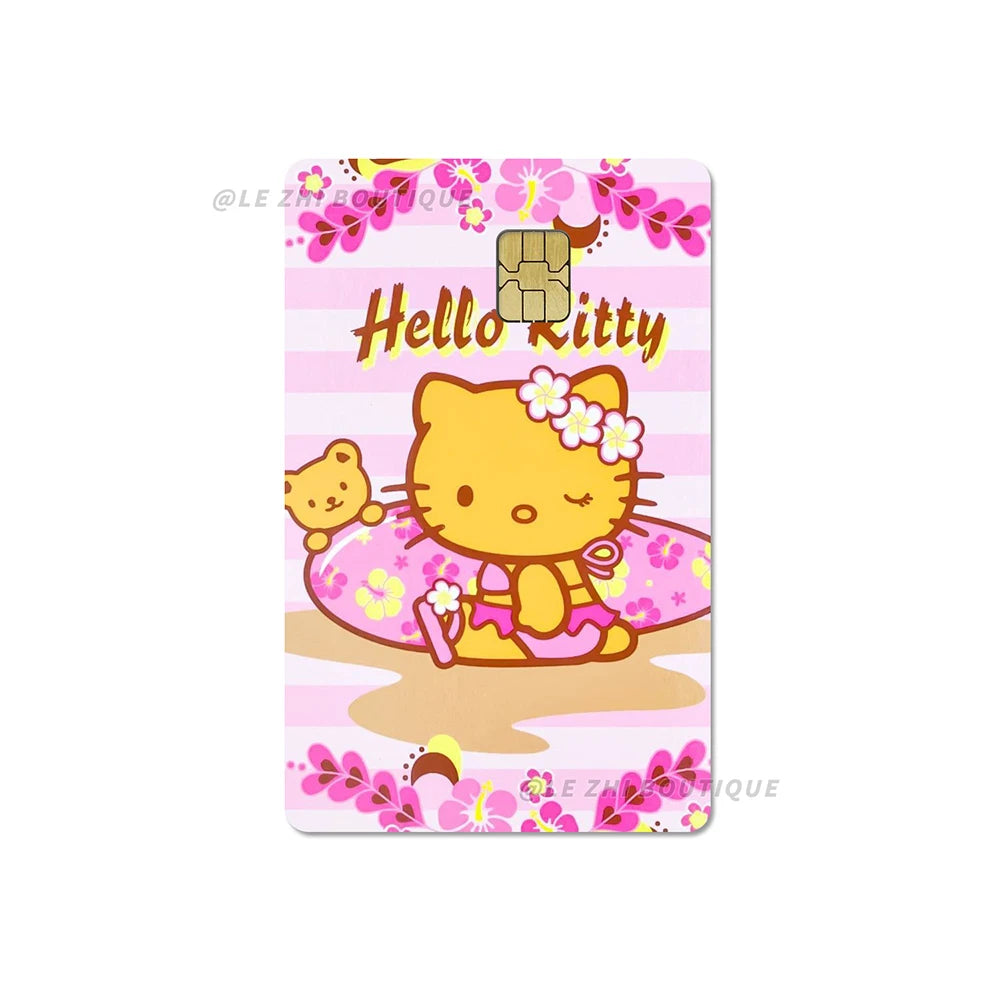 Sweet Sanrio Hello Kitty Credit Card Stickers - Image 13