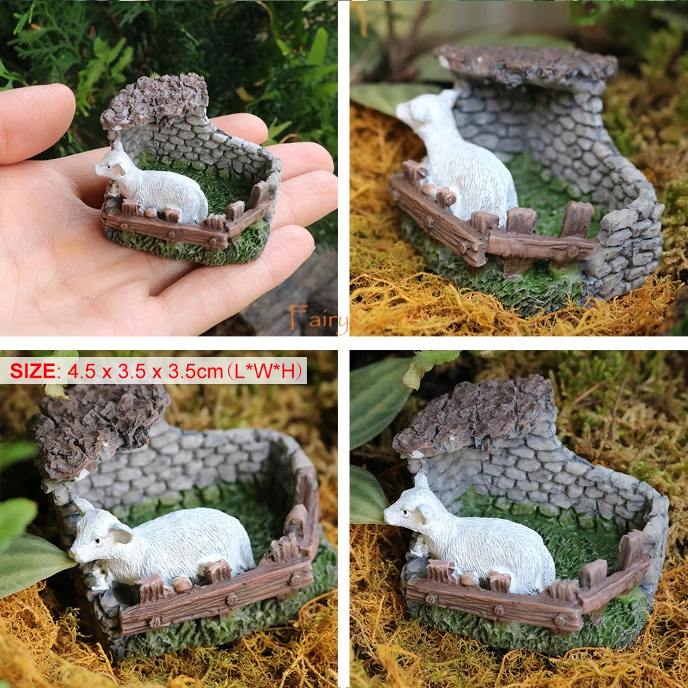 Miniature Fairy Garden Metal Table & Chairs Set - Image 36