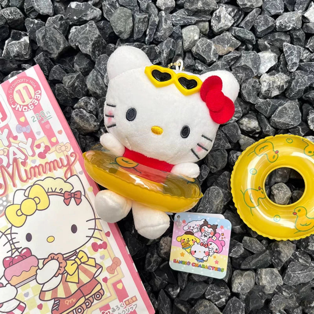 Sanrio Hello Kitty Plush Swim Ring Pendant - Image 8