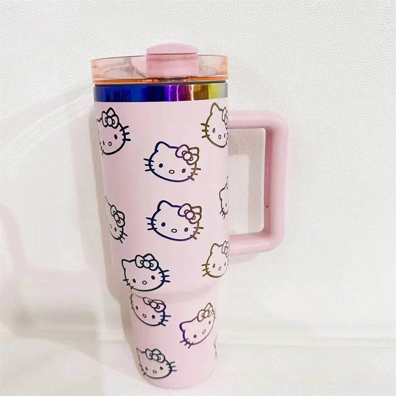 Anime Sanrio Hello Kitty Stainless Steel Thermos Mug - Image 6