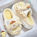 Sanrio Pompompurin, Hello Kitty, & Kuromi Winter Cotton Slippers