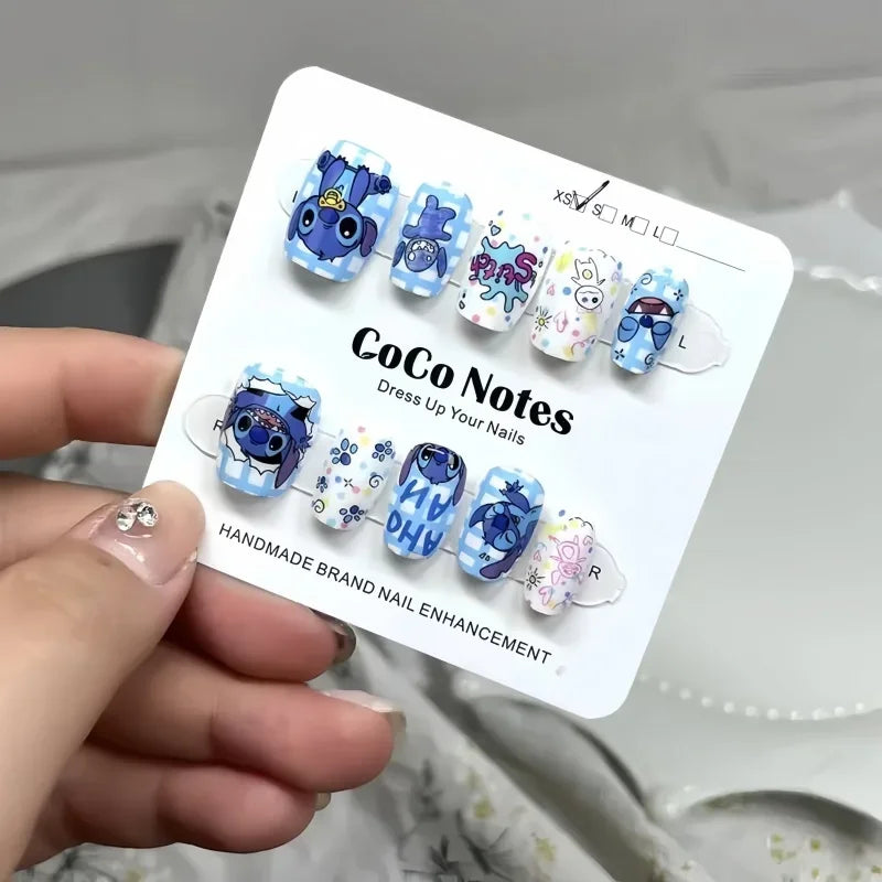 Disney Stitch Fake Nails - Image 4