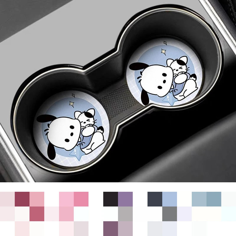 Sanrio My Melody, Cinnamoroll & Kuromi Car Coasters - Image 7