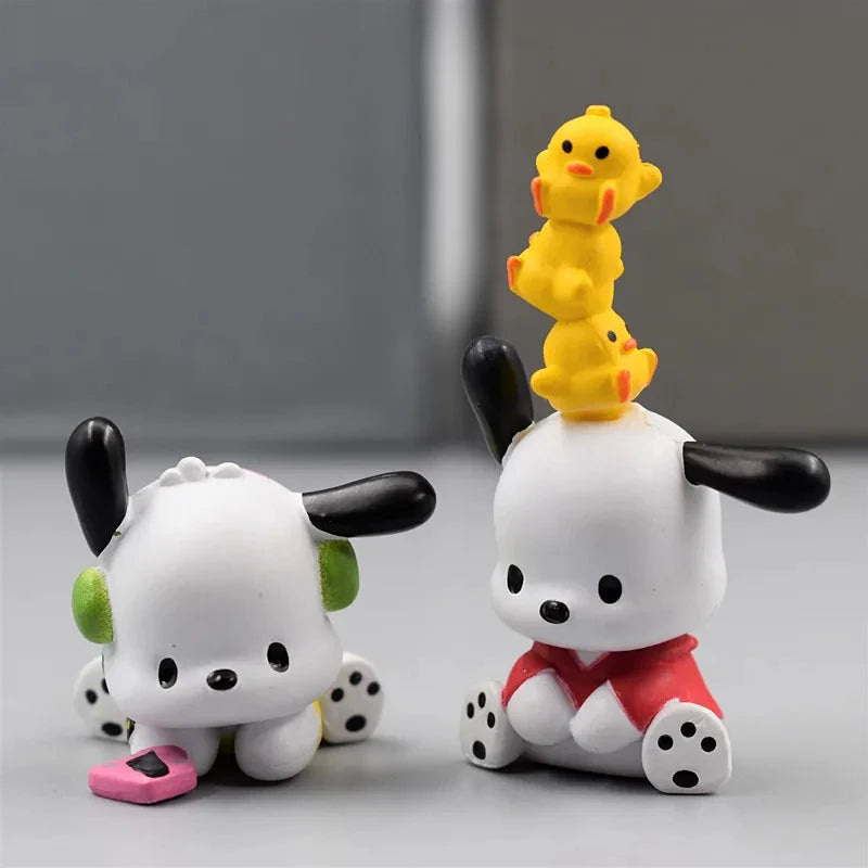 5Pcs Set Sanrio Anime Figure Dolls - Image 2