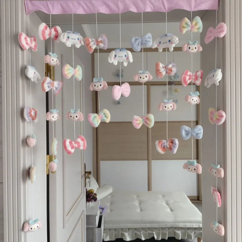 New Sanrio My Melody & Cinnamoroll Door Curtain - Image 2