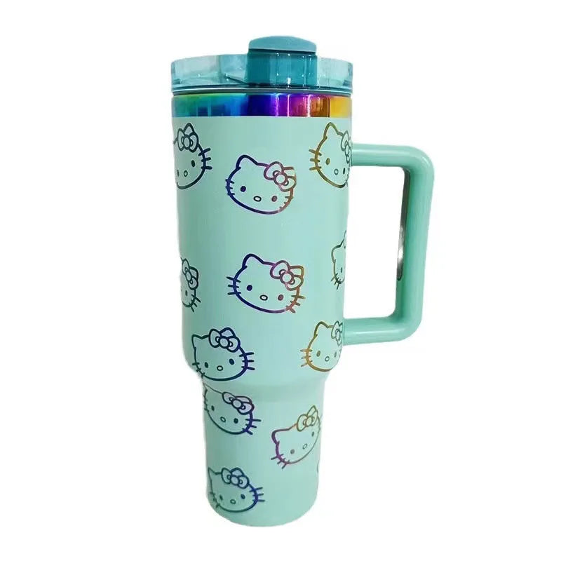 Anime Sanrio Hello Kitty Stainless Steel Thermos Mug - Image 3
