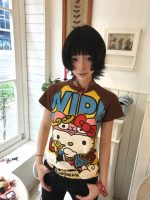 Sanrio Hello Kitty Y2K Fashion Short Tops