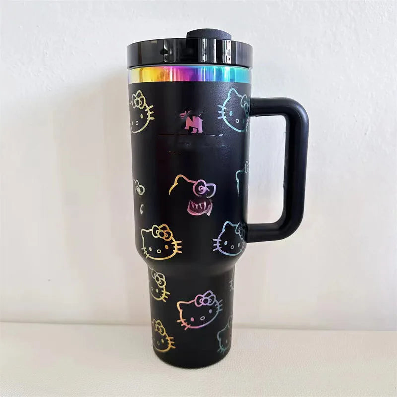 Anime Sanrio Hello Kitty Stainless Steel Thermos Mug - Image 4