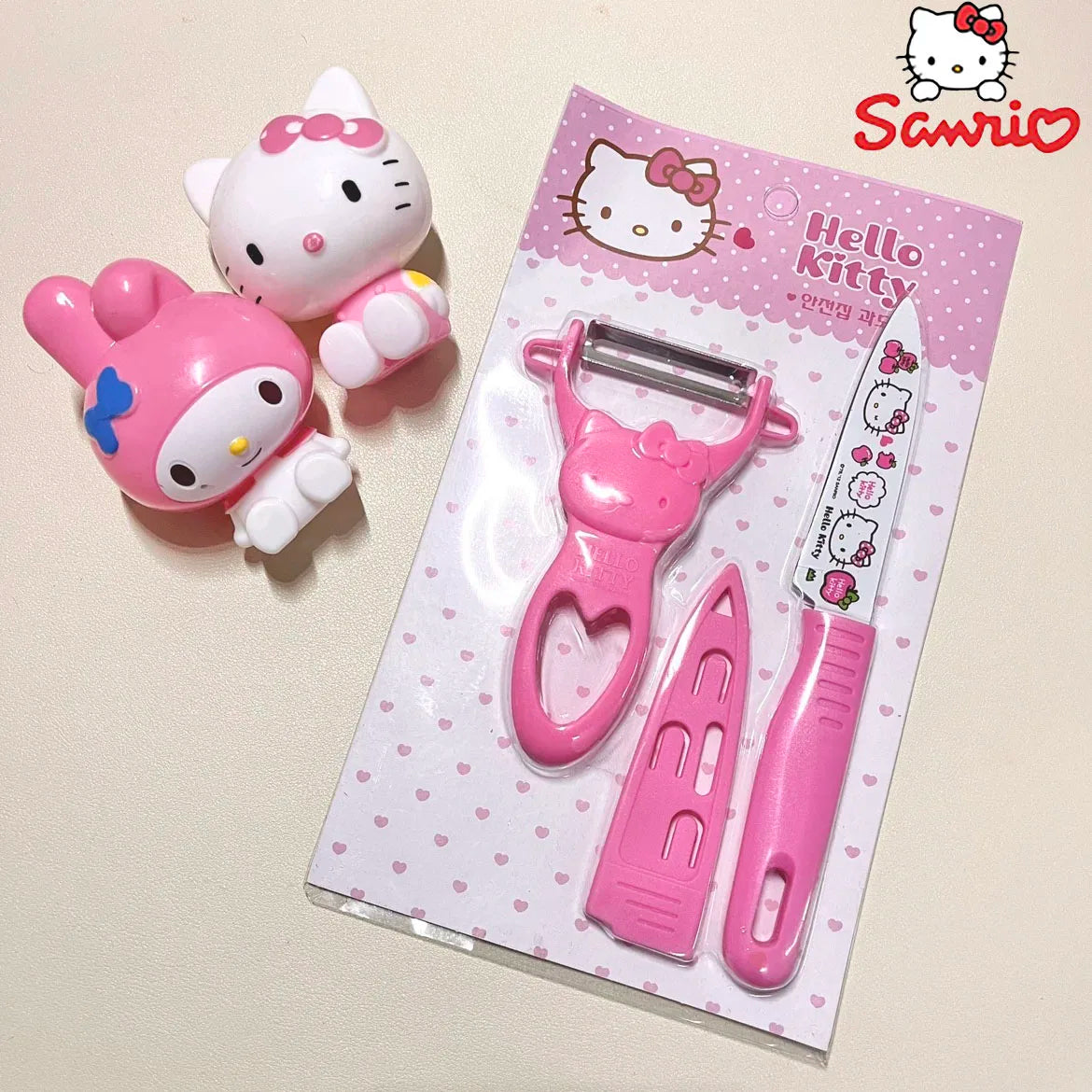 Hello Kitty Knife Set