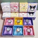 Kawaii Sanrio PU Leather Digital Watch