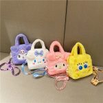 Kawaii Sanrio Plush Crossbody Bag
