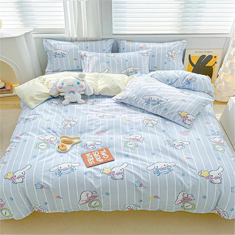 Kawaii Cinnamoroll Duvet Cover Pillowcase Bedding Set - Image 8