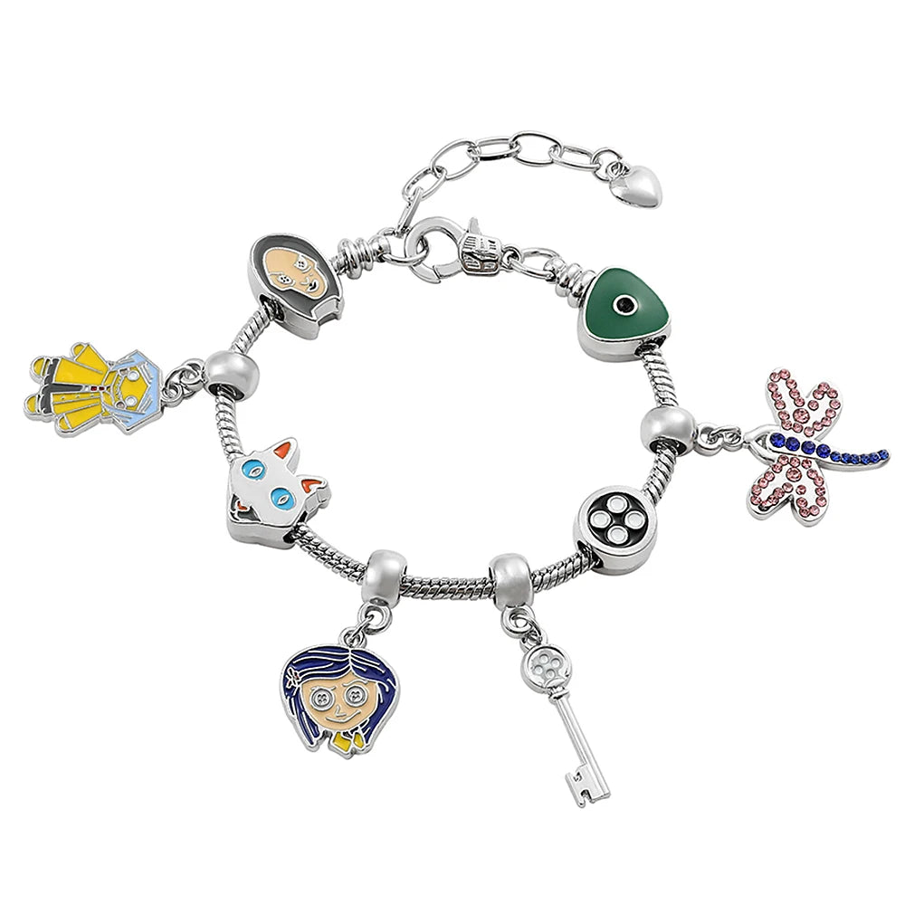 Hello Kitty Gold-Plated Bracelet with Charms - Image 26