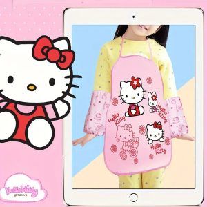Funny Sanrio Cartoon Hello Kitty Apron Set