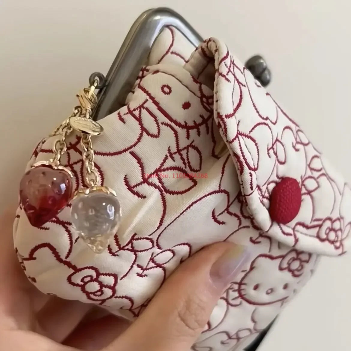 Sanrio Hello Kitty Gold Mouth 2-in-1 Wallet - Image 4