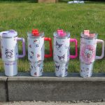 40oz/1200ml Sanrio Hello Kitty Kuromi 304 Stainless Steel Insulated Water Bottle