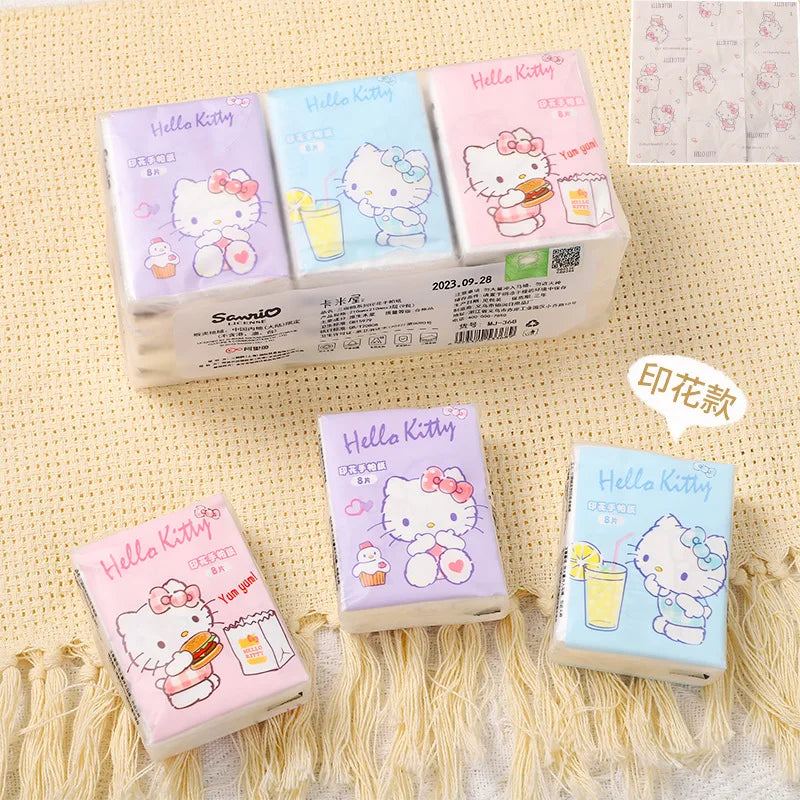 9pcs Hello Kitty & Sanrio Tissue Set - Image 9