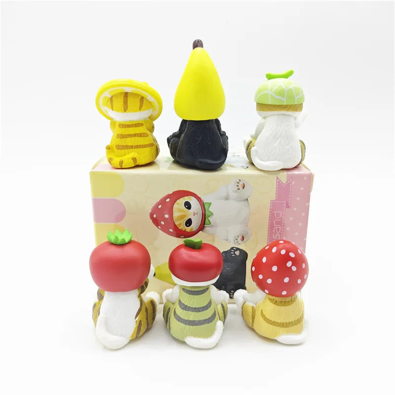 Adorable Mofusand Fruit Cat Action Figure - Image 3