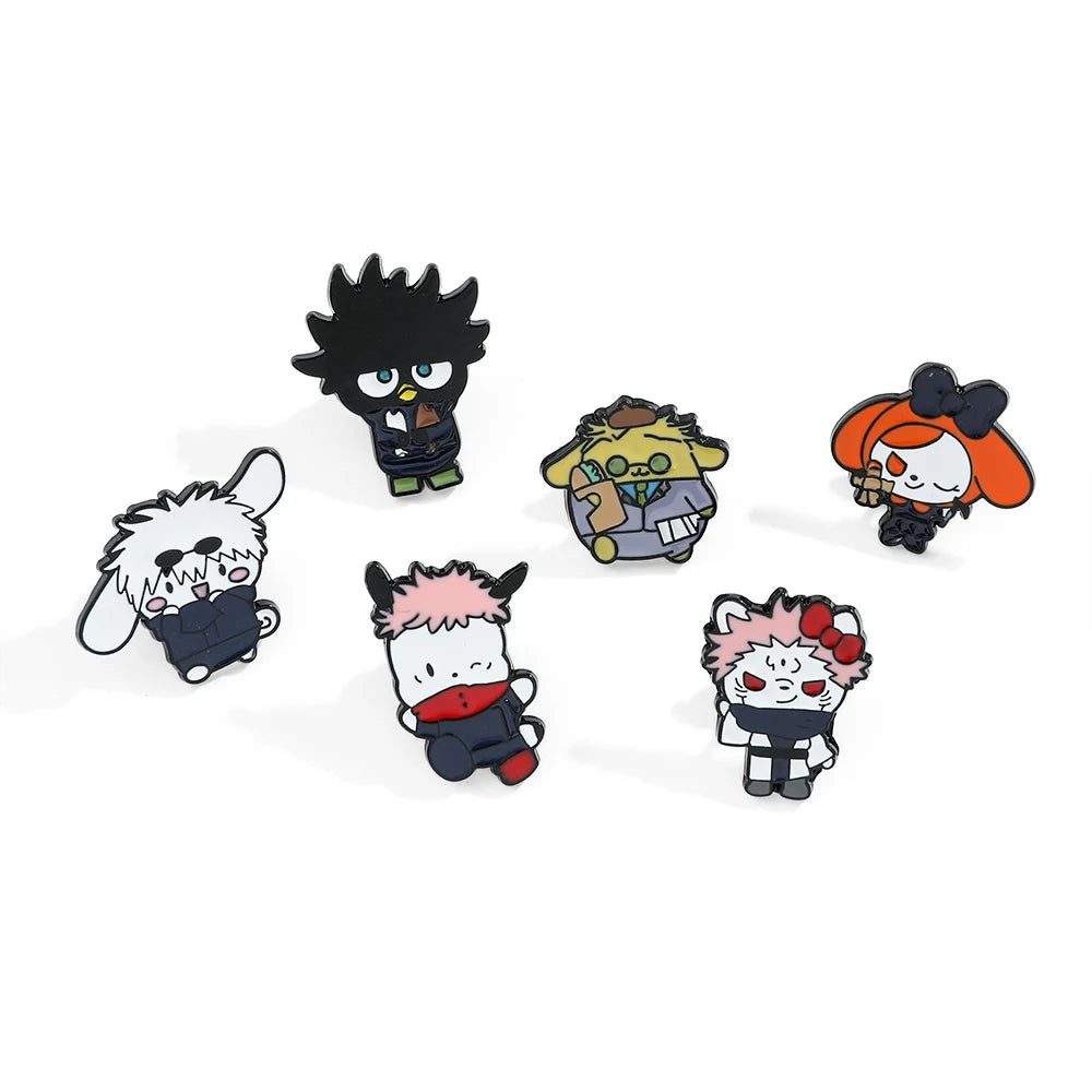 Sanrio x Jujutsu Kaisen Enamel Pins - Image 3