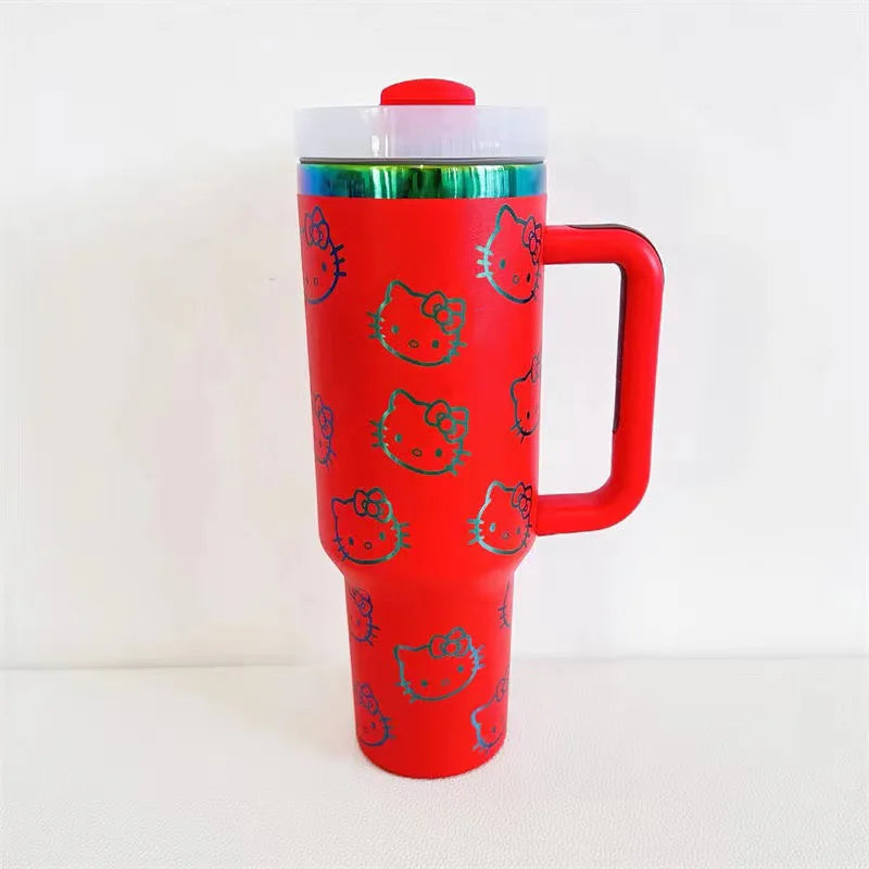 Anime Sanrio Hello Kitty Stainless Steel Thermos Mug - Image 7
