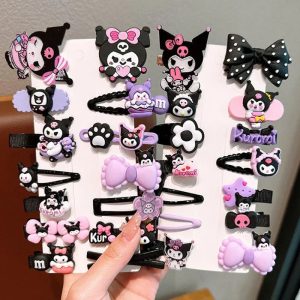 14pcs Sanrio Kuromi Hairclip Set