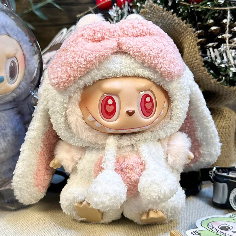 Cute Doll Clothes Onesie for 17cm Labubu V1 & V2 & Melody Mini Dolls - Image 5