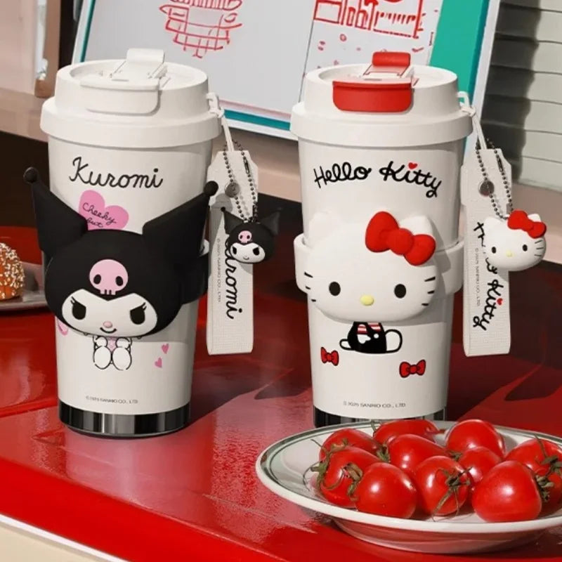 Hello Kitty & Kuromi Thermos Bottle - Image 3